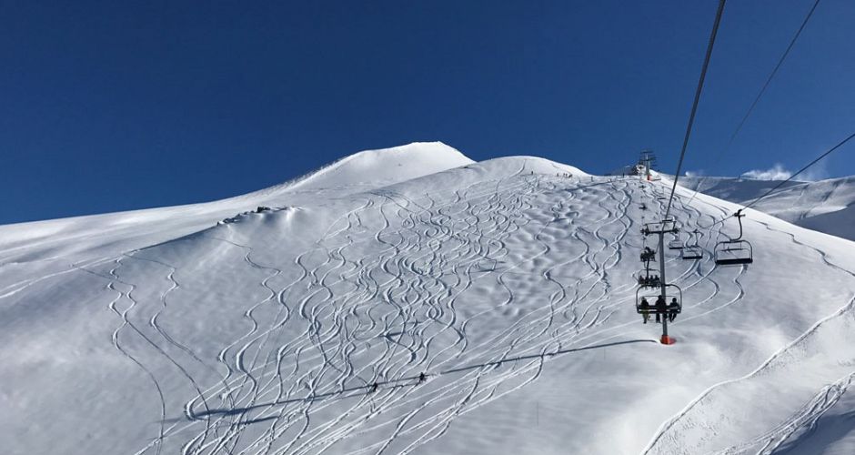 Fresh tracks at Valle Nevado. Photo: Scout - image 0